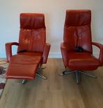 Schitterende Geolux electrische relaxfauteul te koop, Ophalen, Zo goed als nieuw, Bruin, Eén