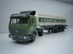 Herpa Mercedes NG Kieserling Spedition tanktrailer, Hobby en Vrije tijd, Modelauto's | 1:87, Ophalen of Verzenden, Zo goed als nieuw