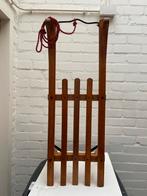 Houten Slee met Touw ,mooi gelakt, Kinderen en Baby's, Speelgoed | Buiten | Springkussens, Ophalen of Verzenden, Gebruikt