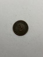 Munt Duitse Keizerrijk - 2 Pfennig 1874, Duitsland, Losse munt, Verzenden