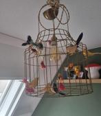 Loods 5 Hanglamp Vogelkooi, Huis en Inrichting, Lampen | Hanglampen, Ophalen, Vintage, Zo goed als nieuw, Metaal