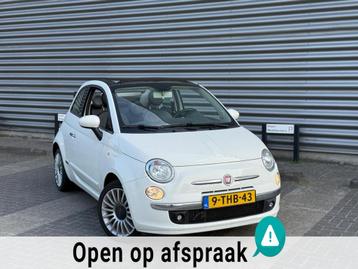 Fiat 500 C 0.9 TwinAir Lounge (bj 2014) Cabriodak|Leer|PDC|N beschikbaar voor biedingen