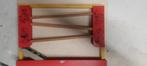 Houten speelgoed kado vintage verjaardag knikkerbaan, Ophalen of Verzenden, Gebruikt, Overige typen