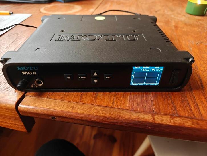 Motu M64 Madi interface, Muziek en Instrumenten, Mengpanelen, Zo goed als nieuw, 20 kanalen of meer, Ophalen of Verzenden
