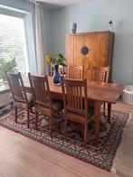 Eettafel, Huis en Inrichting, Tafels | Eettafels, Ophalen, Gebruikt, 200 cm of meer, 50 tot 100 cm