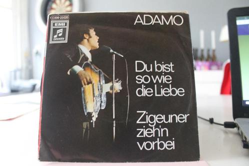 7" Single Adamo - Du Bist So Wie Die Liebe / Zigeuner Zieh'n, Cd's en Dvd's, Vinyl Singles, Gebruikt, Single, Pop, 7 inch, Ophalen of Verzenden