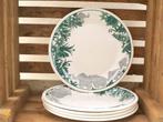 5 staffordshire porseleinen platte borden 35465