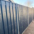 ZOMERACTIE!! Zwarte hout-beton schutting €130,- per meter, Tuin en Terras, Ophalen, Nieuw