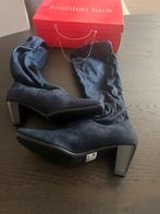 Nieuwe Donkerblauwe Stretch Laarzen - Maat 37, Kleding | Dames, Schoenen, Ophalen of Verzenden, Nieuw, Blauw, Hoge laarzen