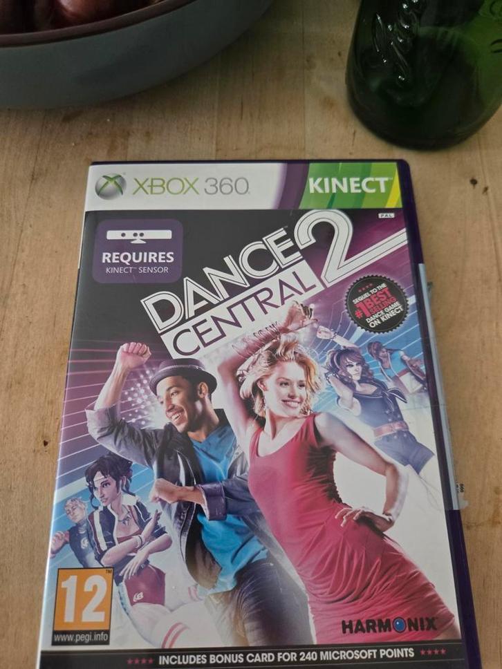 Dance Central 2 - Xbox 360 Kinect, Spelcomputers en Games, Games | Xbox 360, Gebruikt, Muziek, 2 spelers, Vanaf 12 jaar, Ophalen of Verzenden