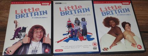 Little Britain - seizoen 1,2,3, Cd's en Dvd's, Dvd's | Tv en Series, Zo goed als nieuw, Komedie, Alle leeftijden, Verzenden