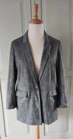 Grijs geruite stretch blazer maat 42 Primark, Kleding | Dames, Primark, Maat 42/44 (L), Ophalen of Verzenden, Zo goed als nieuw