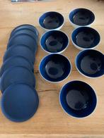Tupperware Allegra schaaltjes blauw wit 275 ml 7 stuks, Huis en Inrichting, Keuken | Tupperware, Gebruikt, Schaal, Verzenden, Honk