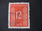 Plaatfout indonesia 370p , gestempeld., Postzegels en Munten, Postzegels | Nederland, Verzenden, T/m 1940, Gestempeld