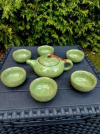 Groene Authentiek Chineese 7 delige thee set, Ophalen of Verzenden