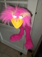 Vintage Roze Vogel Marionet Fluffy Doozy Marionette 1990's, Ophalen, Overige typen