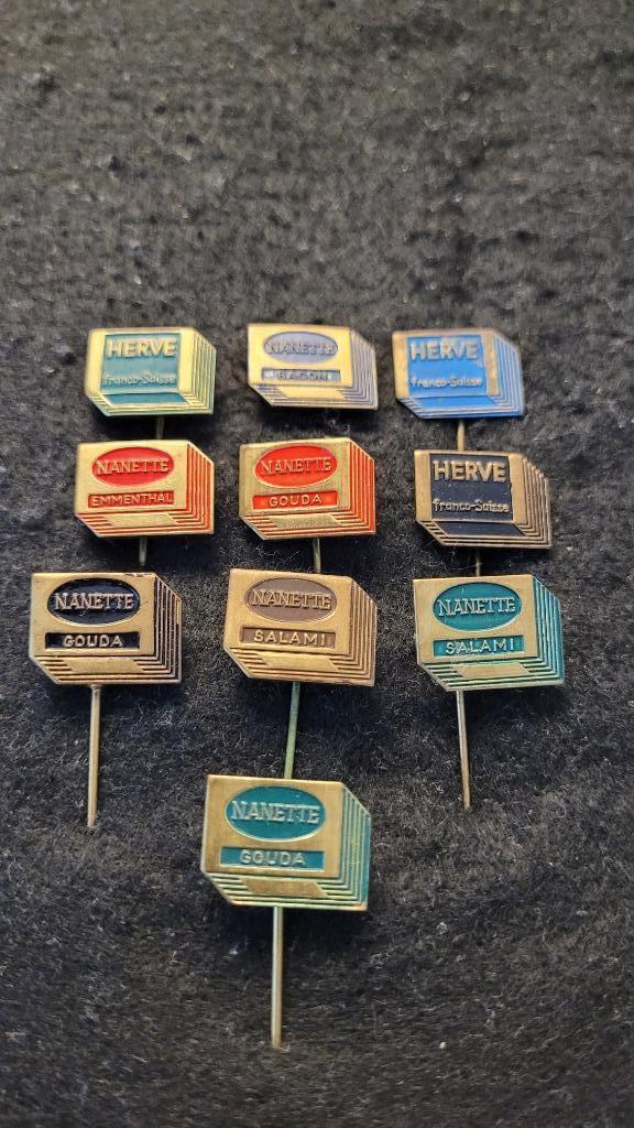 Franco Suisse speldjes (1&2), Verzamelen, Speldjes, Pins en Buttons, Zo goed als nieuw, Speldje of Pin, Merk, Verzenden
