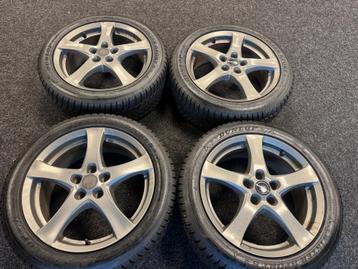 winterwielen ford focus 17" Dunlop banden 9+9.5 mm 215-50-17 beschikbaar voor biedingen