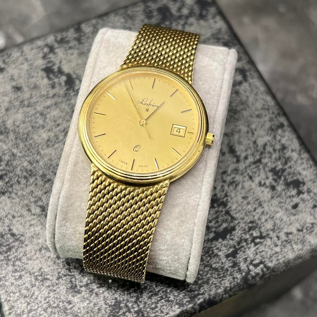 Gouden horloge 14 karaat goud prachtig antiek model, Ophalen of Verzenden, Zo goed als nieuw, Goud