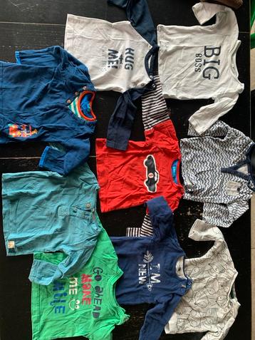 Set shirts lange mouwen maat 68 - set van 9 beschikbaar voor biedingen