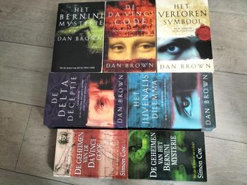 5 boeken van Dan Brown