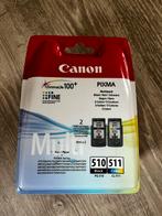 Canon PG-510/CL-511 Inktcartridge Multipack - Zwart & Kleur, Ophalen of Verzenden, Nieuw, Cartridge