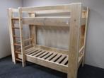 Stapelbed steigerhout, Ophalen, 90 cm, 160 tot 180 cm, 200 cm