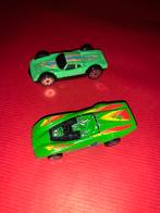 Hot Wheels Flippers Zwart Groen+1 1984 Crack-Ups, Verzamelen, Ophalen, Gebruikt