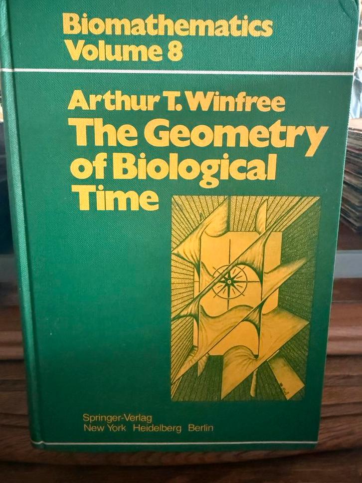 The Geometry of Biological Time - Winfree, Boeken, Wetenschap, Zo goed als nieuw, Overige wetenschappen, Ophalen of Verzenden