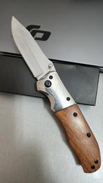 Zakmes met Houten Handvat & Riemclip, Verzamelen, Ophalen of Verzenden