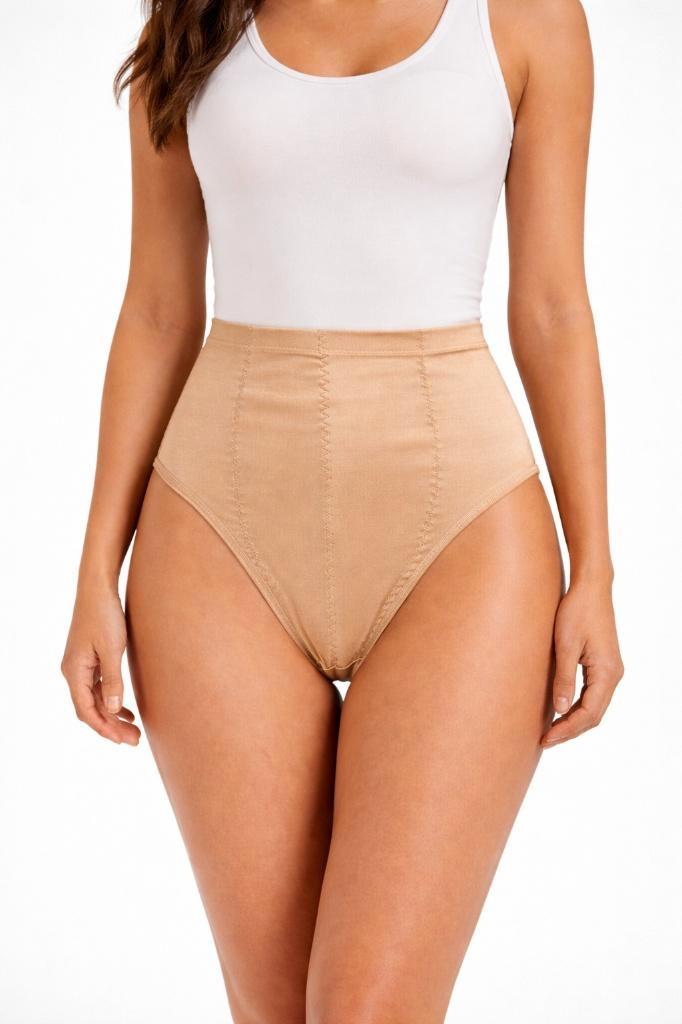 Partij shapewear beige B-full hight waist lycra strings, Kleding | Dames, Ondergoed en Lingerie, String, Beige, Ophalen of Verzenden