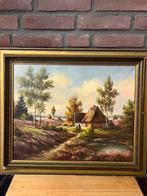 Mooi landschap schilderij, Antiek en Kunst, Kunst | Schilderijen | Klassiek, Ophalen of Verzenden