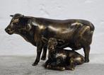KOE / KALF BRONS / SETPRIJS €30,-, Ophalen of Verzenden, Nieuw, Boerderijdier, Beeldje of Figuurtje