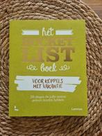 Het Bucketlist boek voor koppels met vakantie, Boeken, Ophalen of Verzenden, Zo goed als nieuw