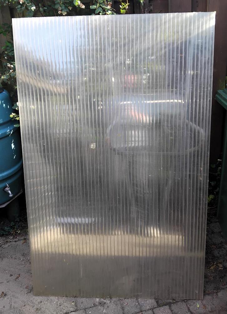 Transparante holle kamer plaat, afdak 16 mm dik GRATIS, Doe-het-zelf en Verbouw, Platen en Panelen, Zo goed als nieuw, Minder dan 20 mm