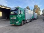 DAF XF 450 XF450 met walking floor aanhanger met mover!, Automaat, Lederen bekleding, Euro 6, Bedrijf