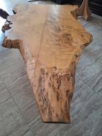 Bijzondere houten tafel 3 poten, Huis en Inrichting, Ophalen, Gebruikt, 50 tot 100 cm, Minder dan 50 cm