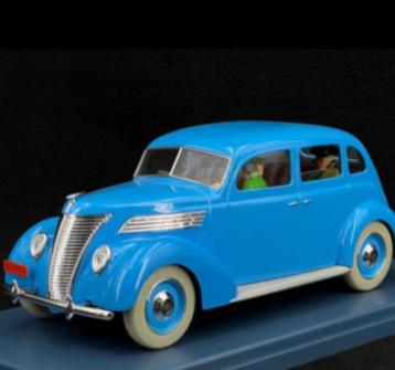 Taxi van Marc Charlet Kuifje 1/24 Les voitures TINTIN # 58 beschikbaar voor biedingen