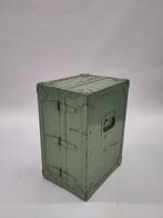 Metalen militaire kist koffer metaal voor onderdelen, Verzamelen, Militaria | Algemeen, Ophalen, Kist of Geocache, ., .