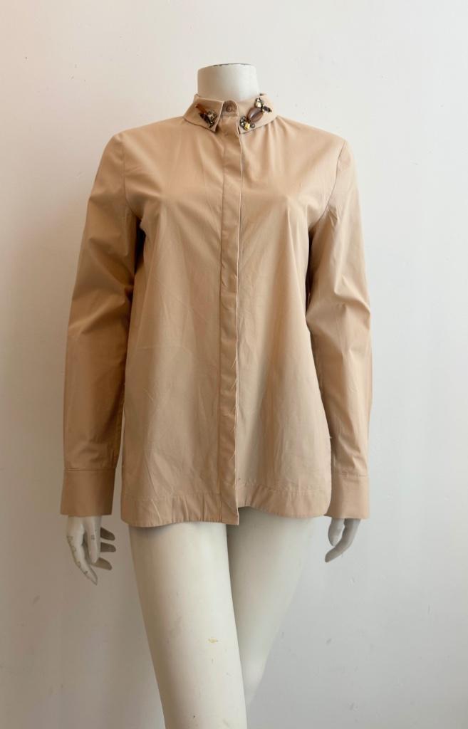 Dorothee Schumacher blouse S mooie split en boord, Kleding | Dames, Blouses en Tunieken, Zo goed als nieuw, Ophalen of Verzenden