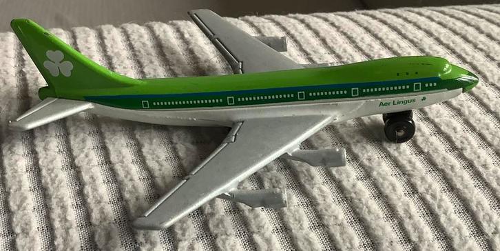 Oude Matchbox Boeing 747 Vliegtuig Jumbo Airlingus Skybuster, Verzamelen, Speelgoed, Zo goed als nieuw, Ophalen of Verzenden
