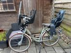Sparta Amazone 4 life mama fiets inclusief twee zitjes, Ophalen, 2 zitjes, Sparta, Gebruikt