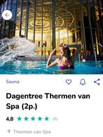 THERMEN VAN SPA  VOOR 2 PERSONEN, Tickets en Kaartjes, Twee personen, Overige soorten, Spa of Sauna