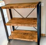 Nieuwe mango houten kast met drie planken, Ophalen, Met plank(en), 100 tot 150 cm, Nieuw