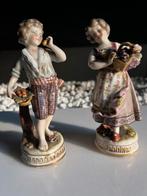 Antiek porselein figurines Scheibe-Alsbach Thüringen, Antiek en Kunst, Antiek | Porselein, Ophalen of Verzenden