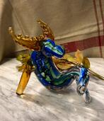 Design glasobject zittend Rendier, Antiek en Kunst, Kunst | Designobjecten, Ophalen of Verzenden