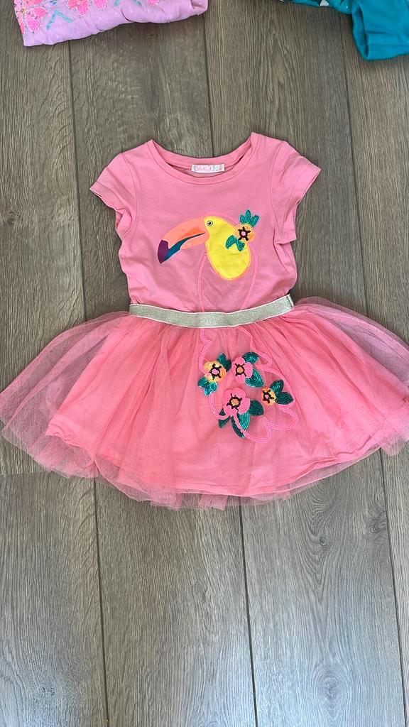 Zomers jurkje billie blush maat 86, Kinderen en Baby's, Babykleding | Maat 86, Zo goed als nieuw, Meisje, Jurkje of Rokje, Ophalen of Verzenden