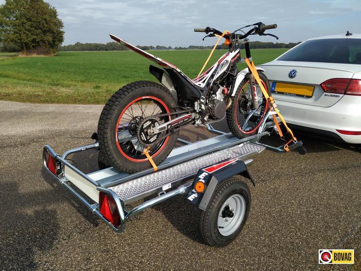 Erde pm 310 motortrailer voor motor/scooter tot 240 Kg, Auto diversen, Aanhangers en Bagagewagens, Nieuw