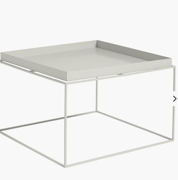 Hay Tray Coffee Square table warm grey