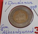 Penning - Albrandswaard 1 Duivelander 1998, Postzegels en Munten, Penningen en Medailles, Nederland, Overige materialen, Ophalen of Verzenden